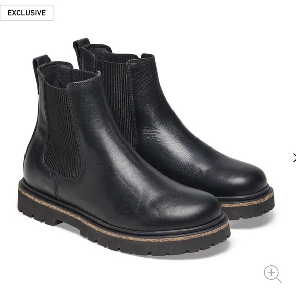 Birkenstock Shoes - Birkenstock Highwood Leather Slip on